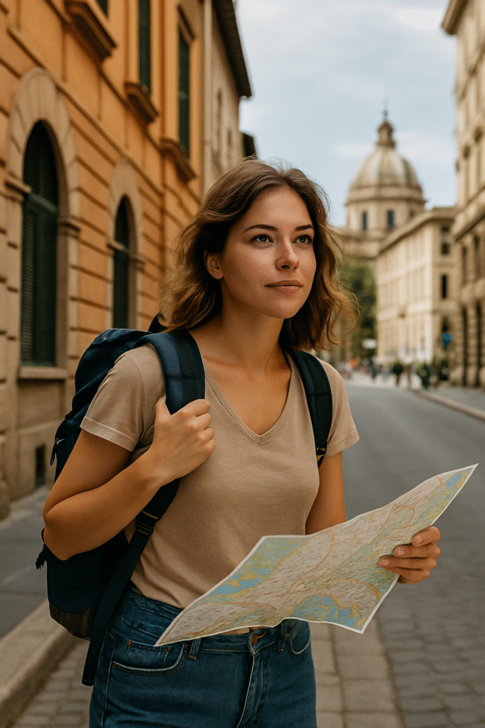 Remote worker enjoying a scenic view while working in Cape Town.